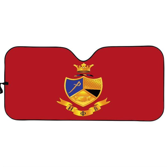 Eta Phi Beta Greek Letters Car Shade