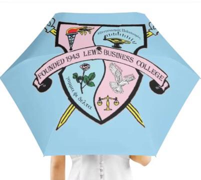 Gamma Phi Delta Greek Letters Compact Umbrella: Sleek & Reliable Protection