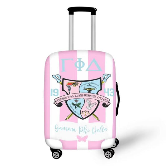 Gamma Phi Delta Greek Letters Suitcase Trolley Luggage Cover
