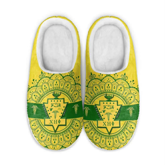 CHI ETA  PHI  COZY SLIPPER Stye 2 Yellow