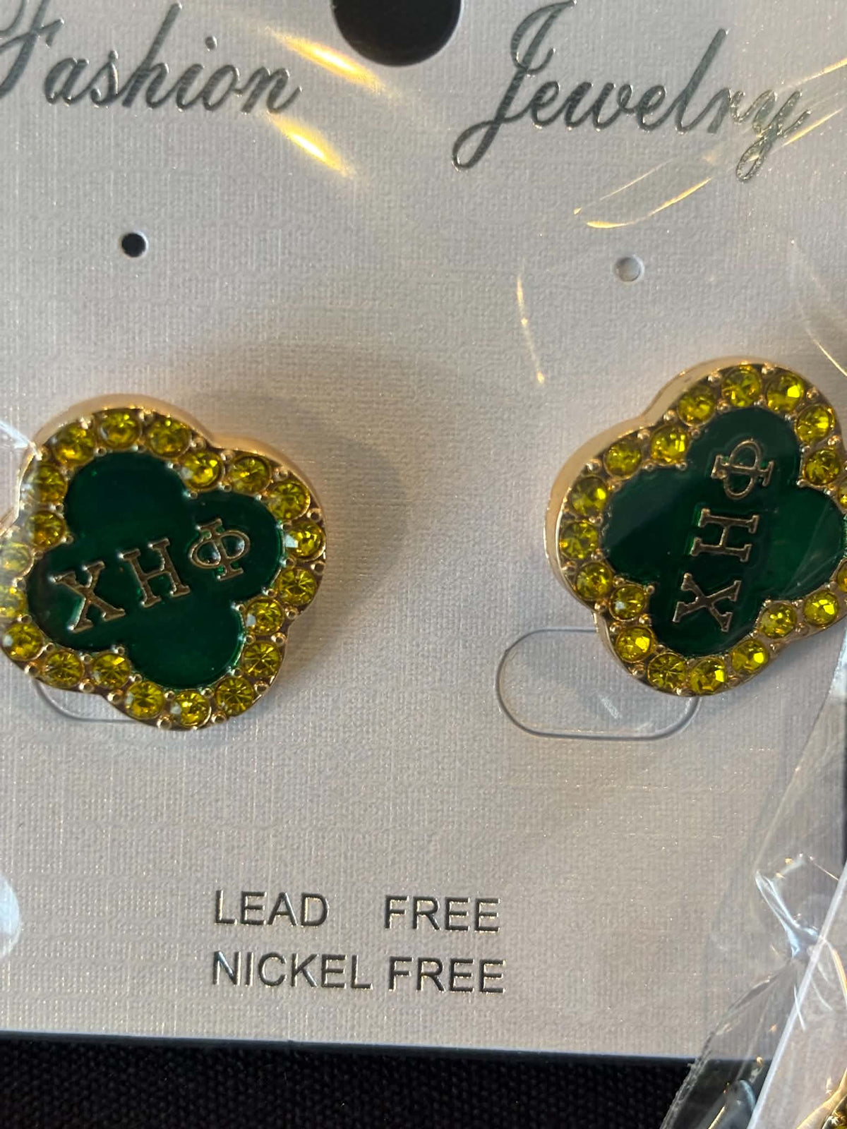 Chi Eta Phi Stud Earring