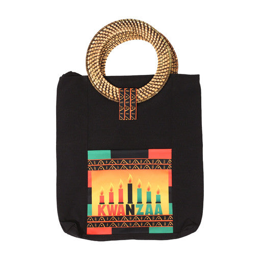 Deluxe Afrocentric KWANZAA Tote Bag