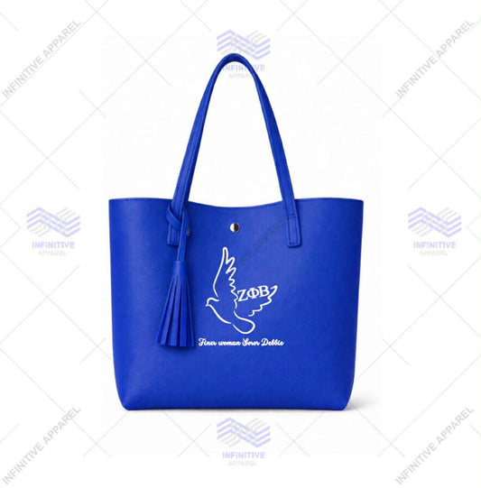 Finer Woman Personalized Embroidery bag.
