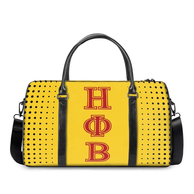 Eta Phi Beta Duffle Traveling Bag. Style 2  Ships in Three Weeks or less. Pre order