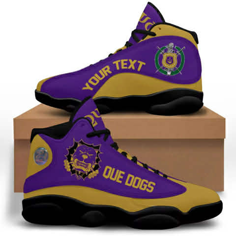 Omega Psi Phi  Cushion Sports  Men Shoes Style  Design you own Shoes -Ships in Three weeks