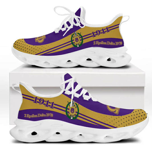 Omega Psi Phi  Cushion Sports  Men Shoes Style 3 -Ships in Three weeks