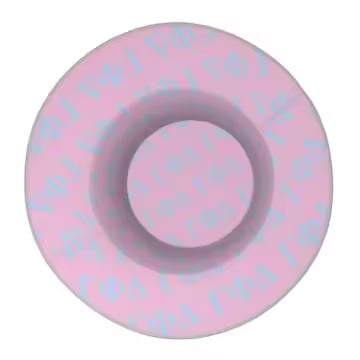 Gamma Phi Delta Bucket Hat Reversible Baby Blue and Baby Pink