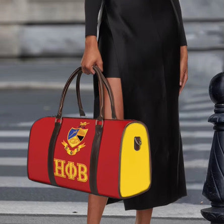 Eta Phi Beta Duffle Traveling Bag. Style 1  Ships in Three Weeks or less. Pre order