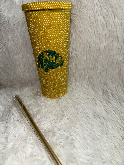 Chi Eta Phi Tumbler 1932 Rhinestone Tumbler