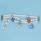 ZPB Sorority White Pearl Watch Band for Women