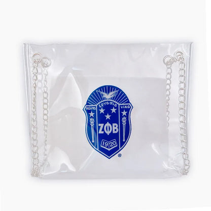 Shoulder Bag Blue Zeta Sorority Purse for Women