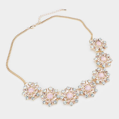 Mama Jojo Stone Floral Necklace
