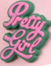 Pretty Girl Croc Charms-Large