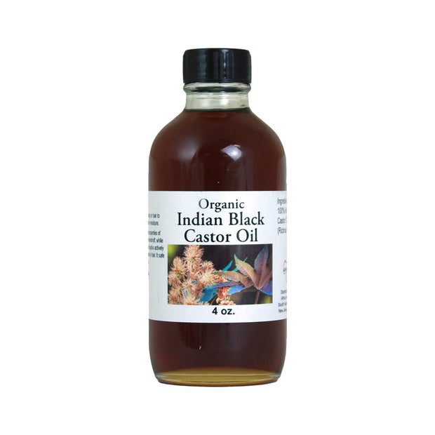 Organic Indian Black Castor Oil - 4 oz