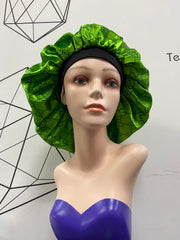 Mama Jojo Silky Satin Luxury Designer One Layer Bonnet Women Style Trendy
