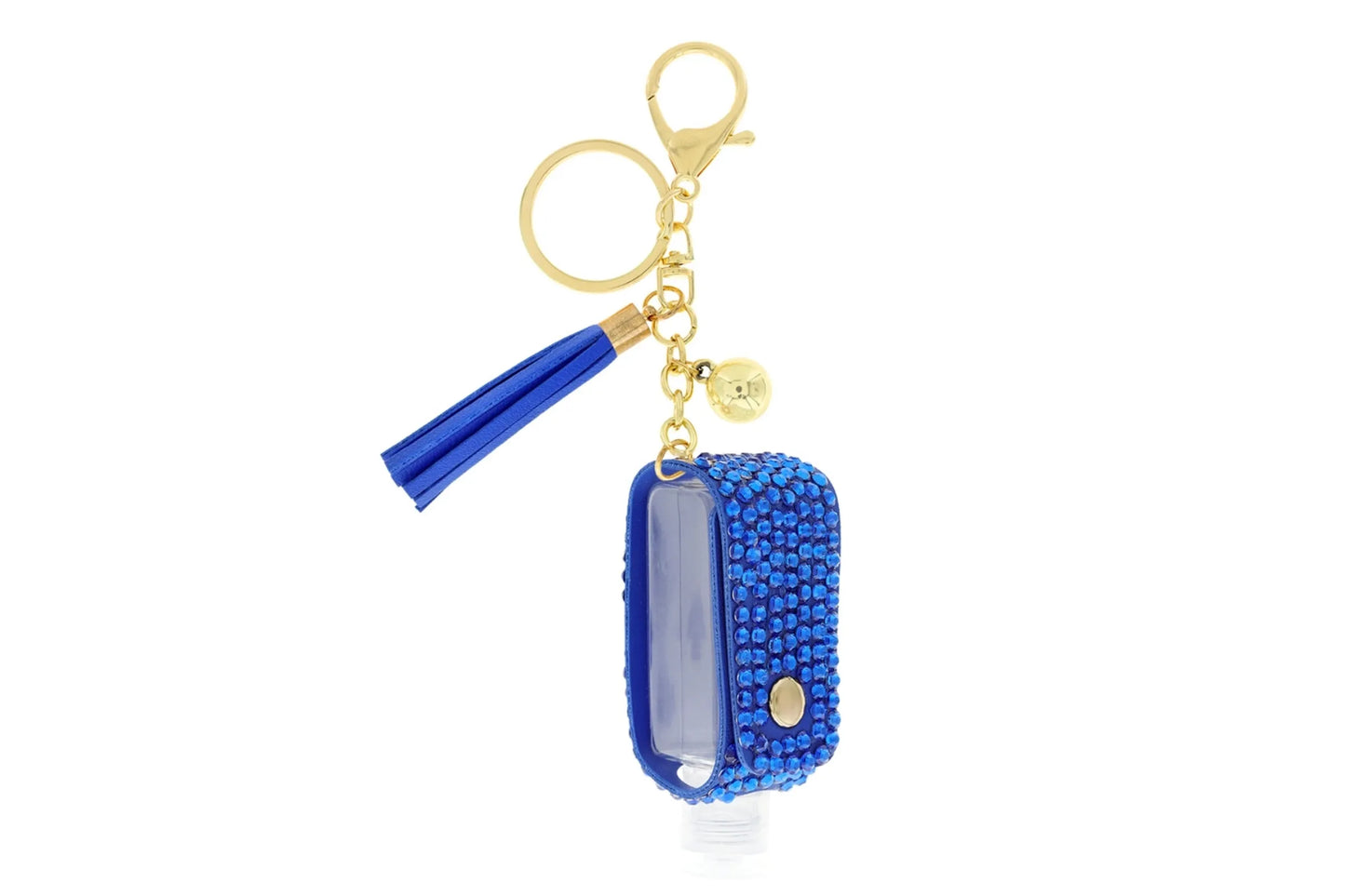 Royal Blue Sanitizer Keychain